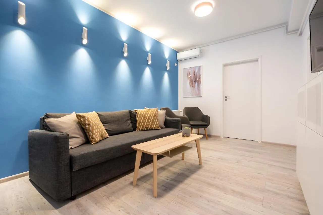 Blue Design Apartament In Magheru Bucharest Romania